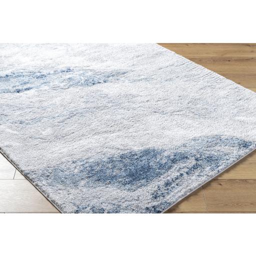 Surya Portofino PTF-2322 Charcoal Light Gray 5'3" x 7' Rug