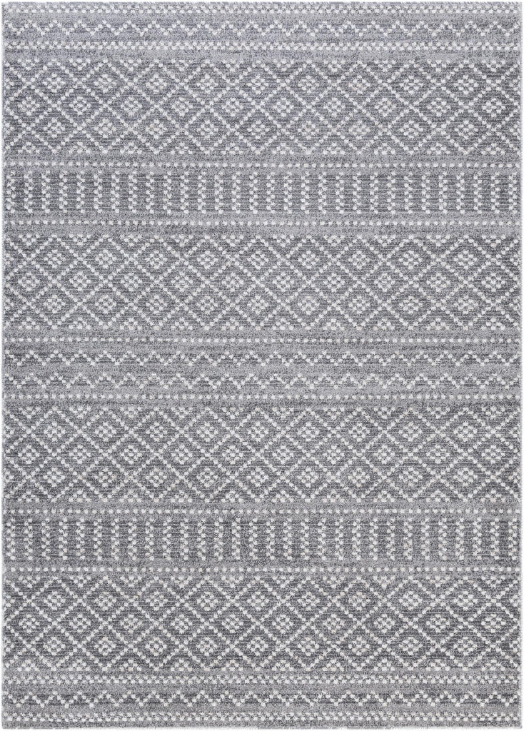 Surya Positano PSN-2300 Charcoal Gray 6'7" x 9' Rug