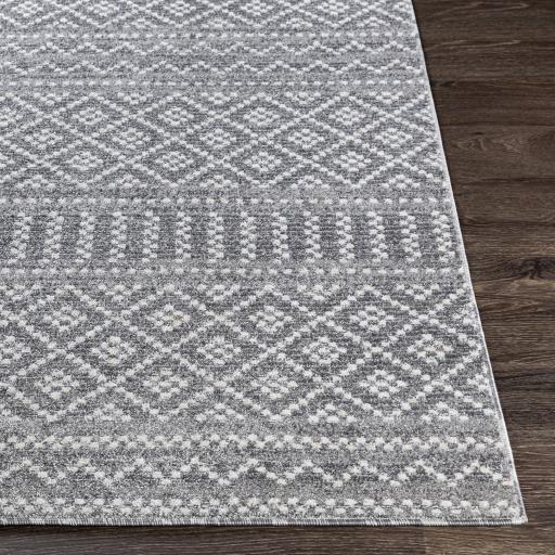 Surya Positano PSN-2300 Charcoal Gray 6'7" x 9' Rug