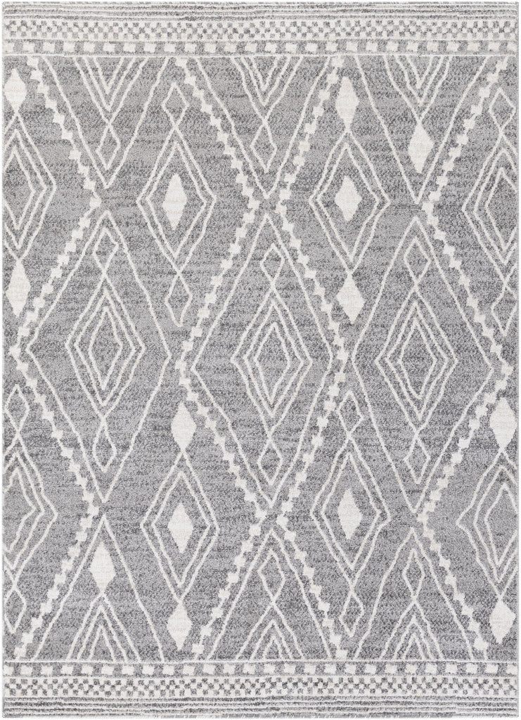 Surya Positano PSN-2304 Charcoal Gray 5'3" x 7'3" Rug