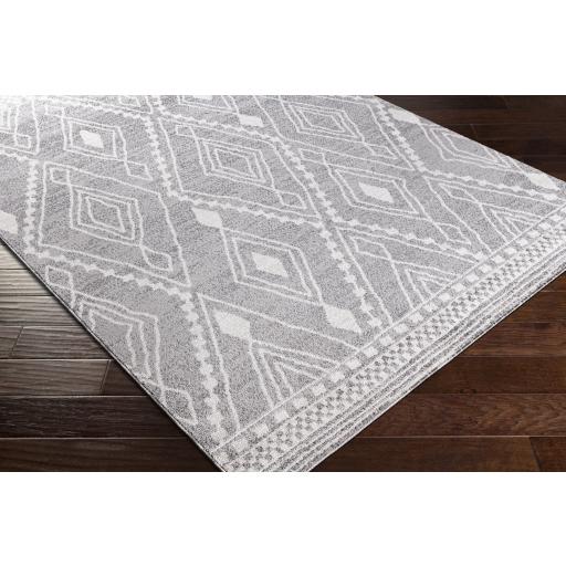 Surya Positano PSN-2304 Charcoal Gray 5'3" x 7'3" Rug