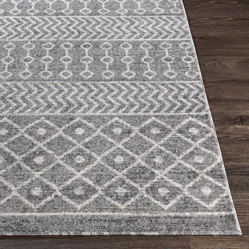 Surya Positano PSN-2310 Charcoal Gray 6'7" x 9' Rug