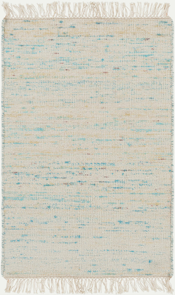 Surya Rex REX-4006 Aqua Blue 4' x 6' Rug