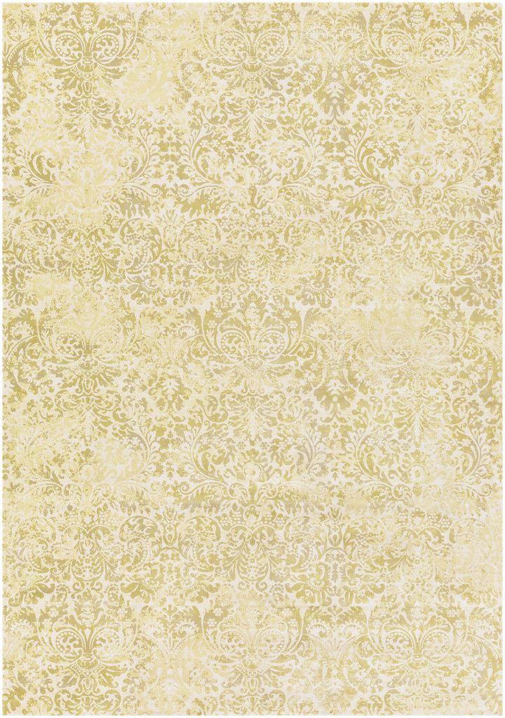 Surya Saverio SEO-4001 Grass Green Light Beige 2'1" x 3' Rug