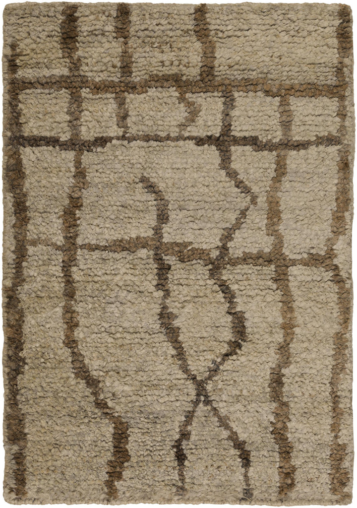 Surya Scarborough SCR-5139 Black Dark Brown 2' x 3' Rug