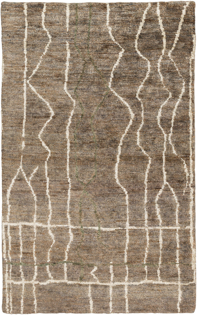 Surya Scarborough SCR-5140 Brown Charcoal 2' x 3' Rug