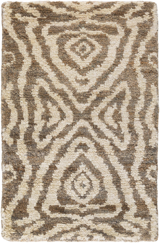 Surya Scarborough SCR-5143 Brown Dark Brown 2' x 3' Rug