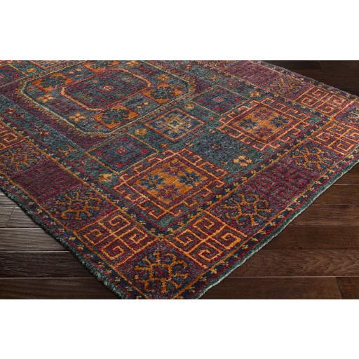 Surya Scarborough SCR-5160 Burnt Orange Dark Green 2' x 3' Rug