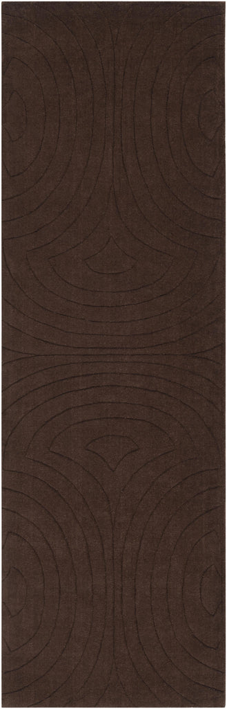 Surya Sculpture SCU-7548 Dark Brown 9' x 13' Rug