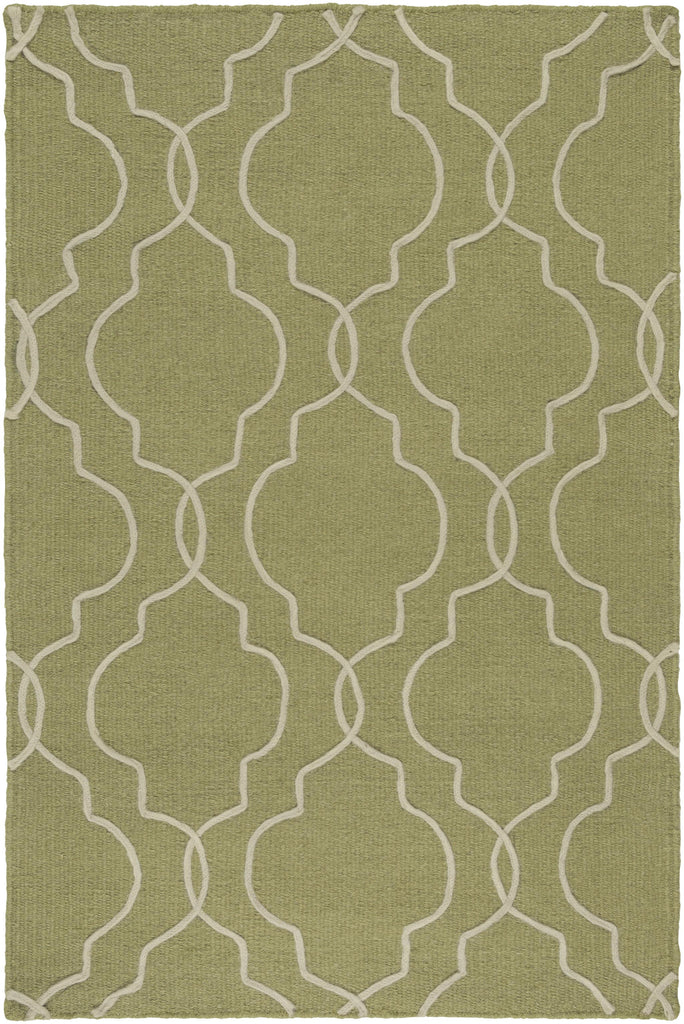 Surya Seabrook SBK-9011 Ivory Olive 2' x 3' Rug