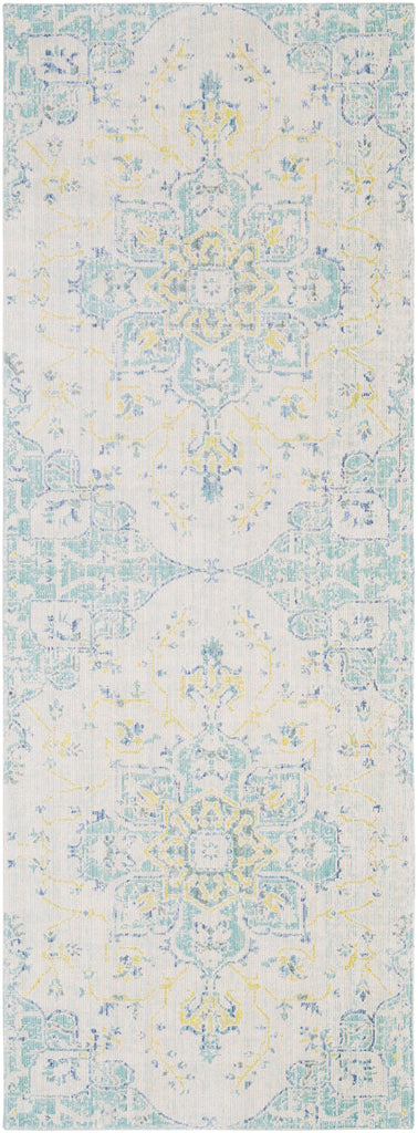 Surya Seasoned Treasures SDT-2307 Aqua Pale Blue 2' x 2'11" Rug