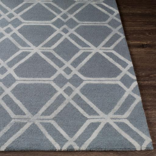 Surya Serafina SRF-2016 Charcoal Cream 2'6" x 8' Rug