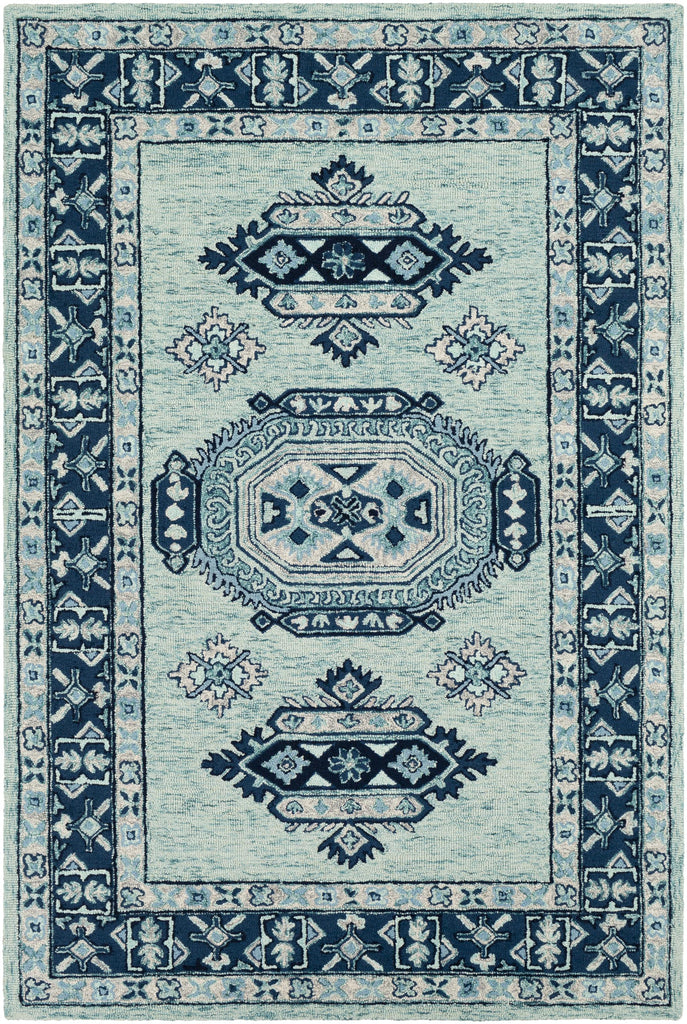 Surya Serafina SRF-2027 Dark Blue Denim 2'6" x 8' Rug