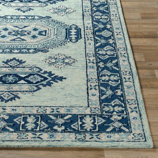 Surya Serafina SRF-2027 Dark Blue Denim 2'6" x 8' Rug