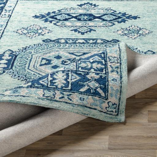 Surya Serafina SRF-2027 Dark Blue Denim 2'6" x 8' Rug