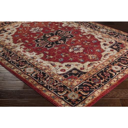 Surya Serapi SRP-1002 Black Burgundy 9' x 12'6" Rug