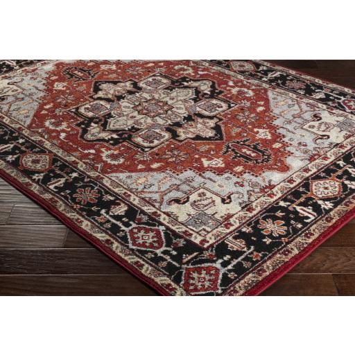 Surya Serapi SRP-1008 Black Burgundy 9'2" x 12'6" Rug