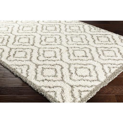 Surya Serengeti Shag SGT-2308 Charcoal Ivory 9' x 12'3" Rug