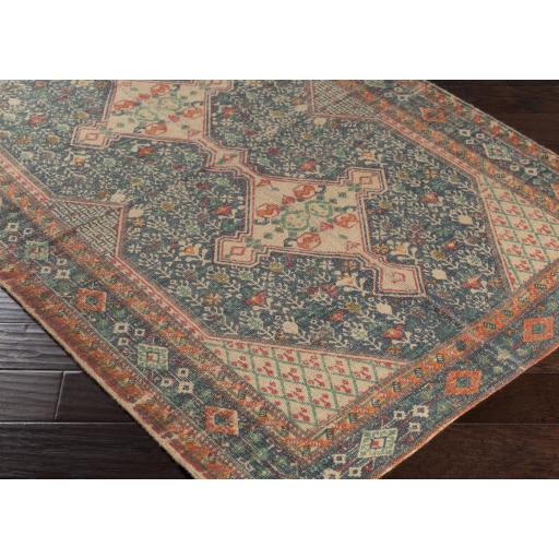 Surya Shadi SDI-1012 Blue Orange 2' x 3' Rug