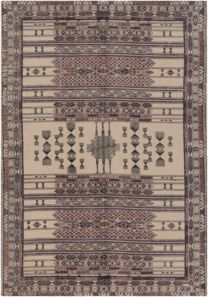 Surya Shadi SDI-1022 Beige Black 2' x 3' Rug