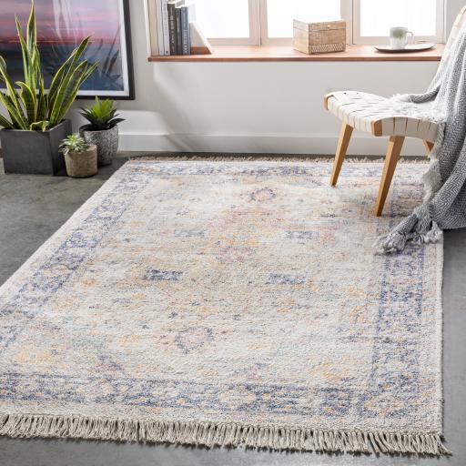 Surya Sivas SVS-2301 Aqua Beige 8' x 10' Rug