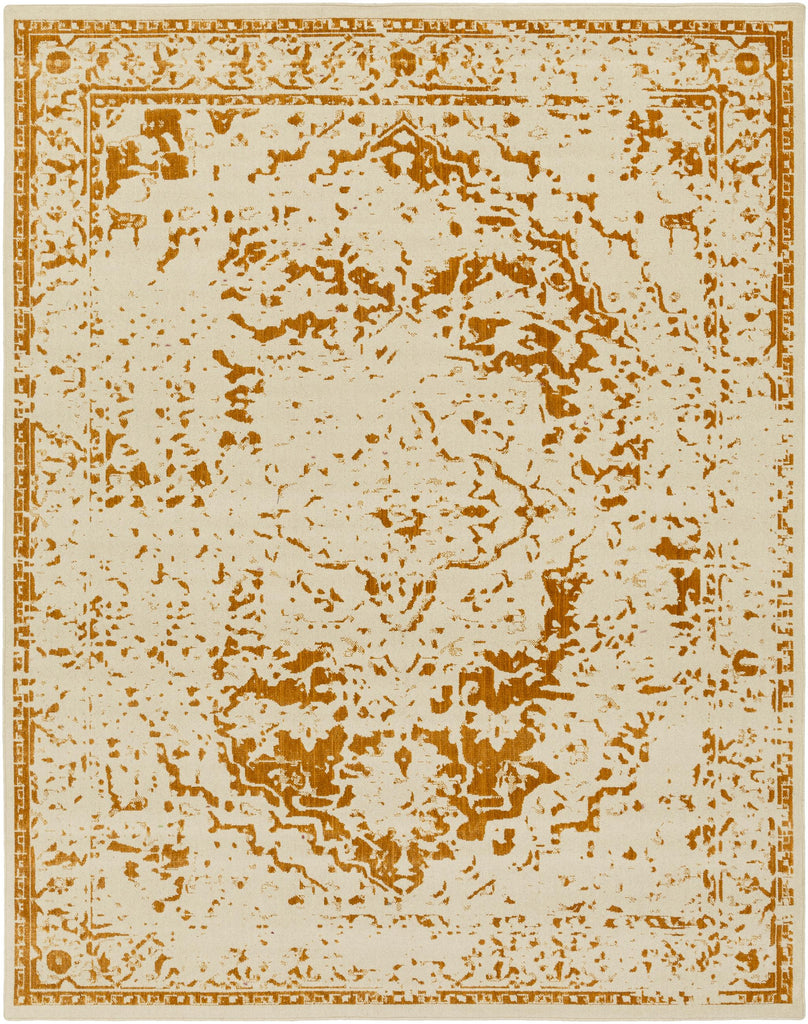 Surya Stretto SRO-1002 Burnt Orange Ivory 8'10" x 12'9" Rug