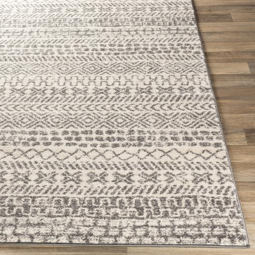 Surya Sunderland SUN-2304 Charcoal White 5'3" x 7'3" Rug