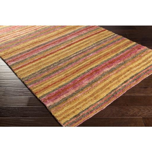 Surya Trinidad TND-1158 Brick Red Dark Brown 2' x 3' Rug