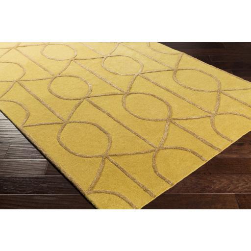 Surya Urban AWUB-2164 Bright Yellow Mustard 3' x 5' Rug