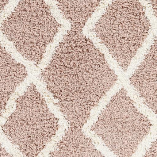 Surya Urban Shag USG-2324 Dusty Pink White 7'10" x 10'2" Rug