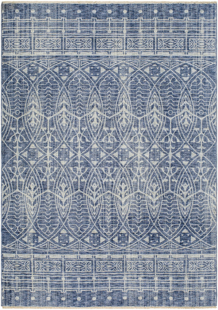 Surya Usonia USO-2306 Dark Blue Ice Blue 3'2" x 10' Rug