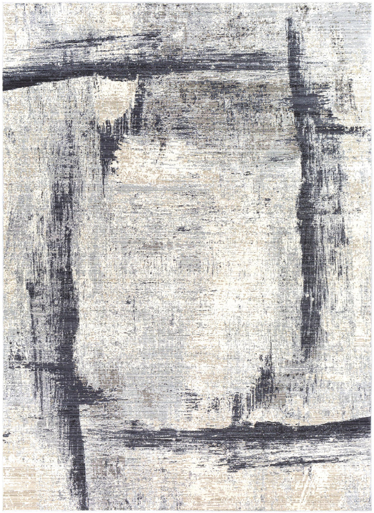 Surya Valour VOR-2301 Charcoal Ink Blue 2' x 3' Rug