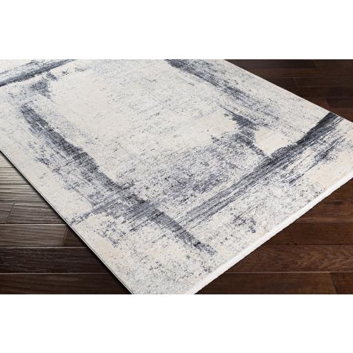 Surya Valour VOR-2301 Charcoal Ink Blue 2' x 3' Rug