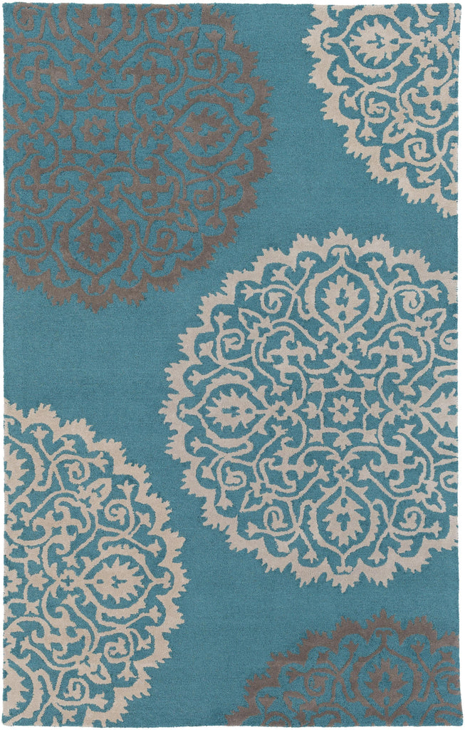 Surya Venus AWVN-2253 Aqua Beige 9' x 13' Rug