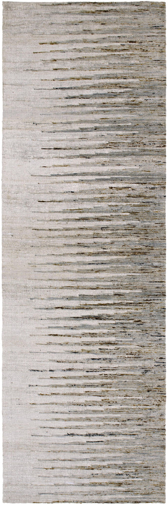 Surya Vibe VIB-1002 Brown Light Gray 2'6" x 8' Rug