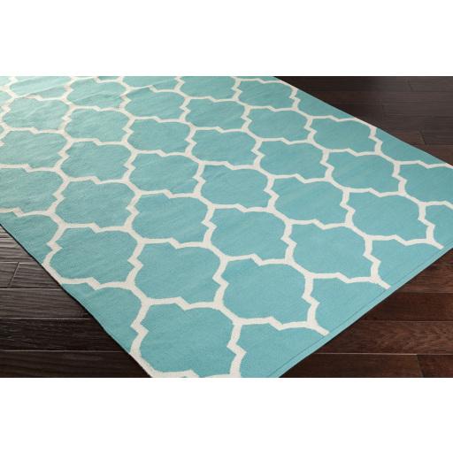 Surya Vogue AWLT-3014 Aqua Ivory 3' x 5' Rug