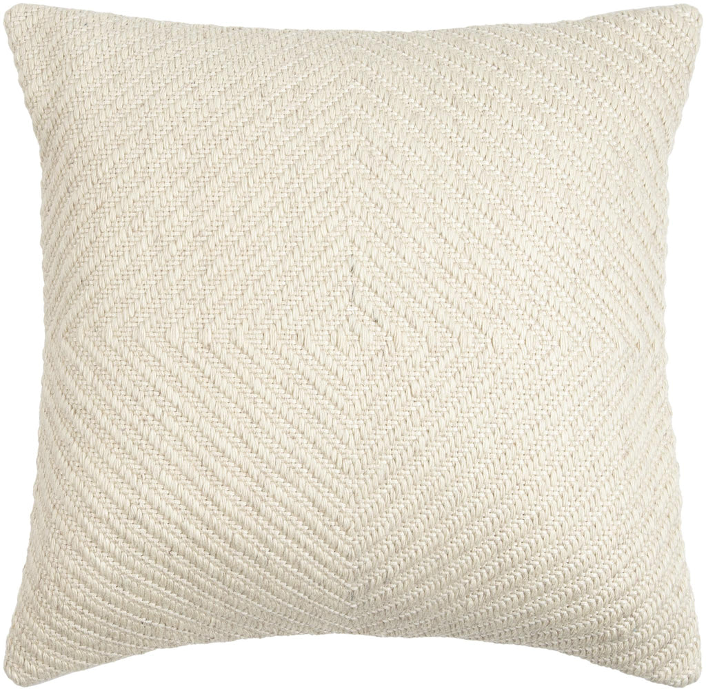 Surya Cairn CAI-001 Light Beige 18"H x 18"W Pillow Cover