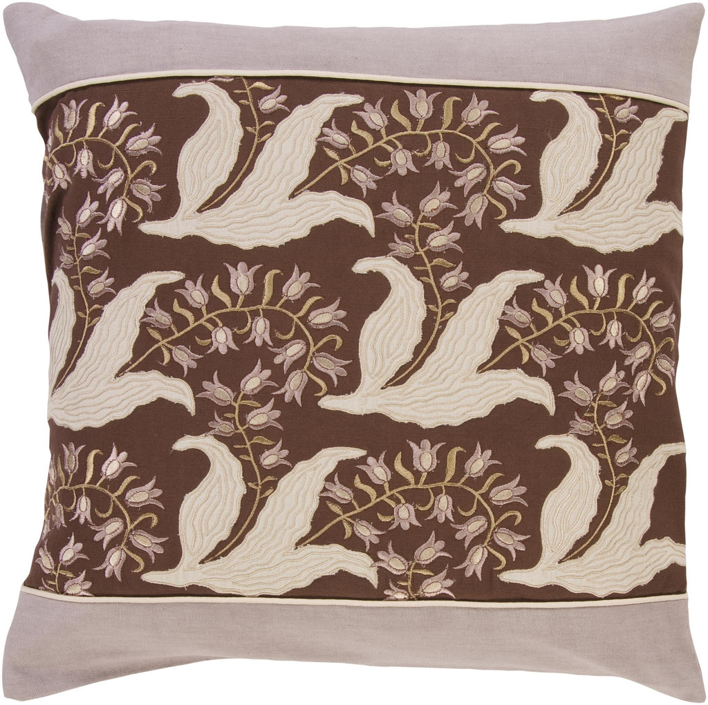 Surya Decorative Pillows SI-2003 18"L x 18"W Accent Pillow