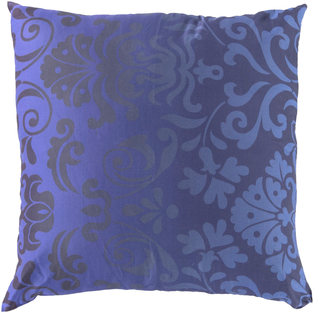 Surya Elizabeth SY-011 Blue Dark Blue 18"H x 18"W Pillow Cover