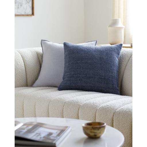 Surya Gammie GMM-001 Blue 18"H x 18"W Pillow Cover