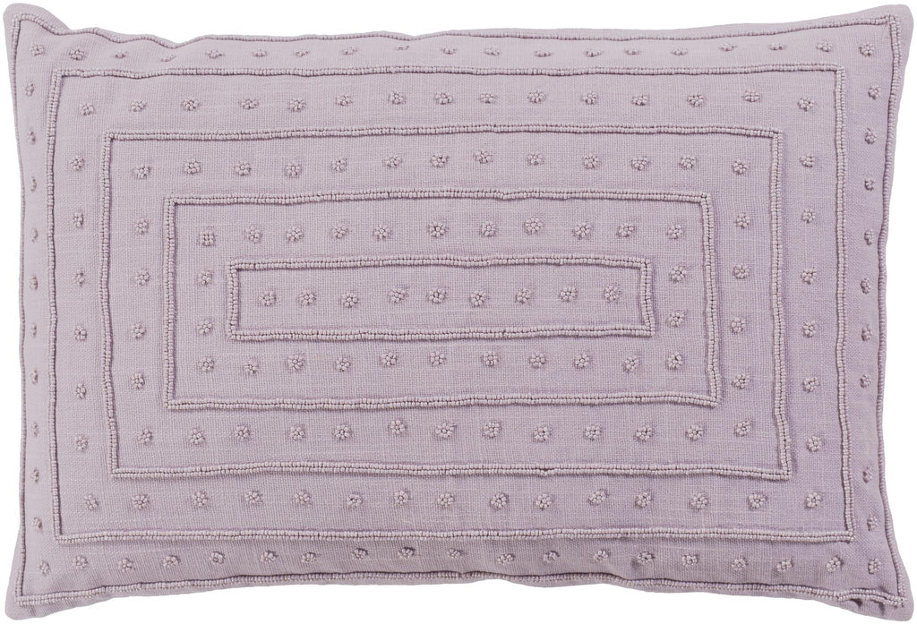 Surya Gisele GI-001 Lavender 22"H x 22"W Pillow Cover