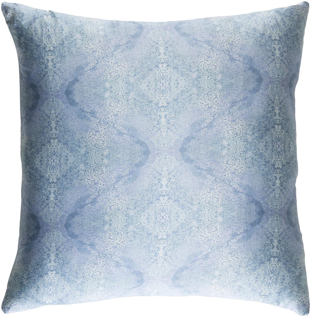 Surya Kalos KLS-003 Denim Lavender 18"H x 18"W Pillow Cover