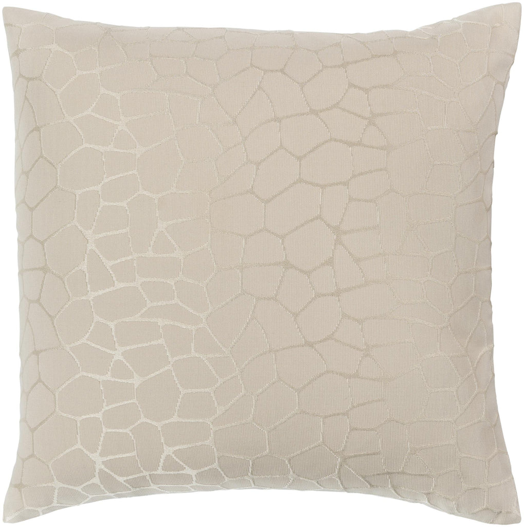 Surya Masai MSI-002 Beige Light Beige 18"H x 18"W Pillow Cover