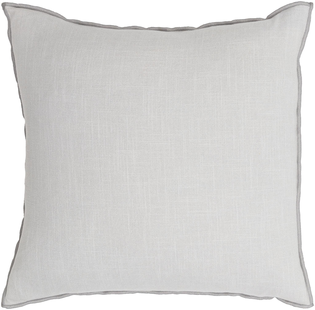 Surya Merrow MEW-002 Gray Light Gray 18"H x 18"W Pillow Cover