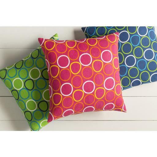 Surya Miranda MRA-001 Blue Green 20"H x 20"W Pillow Cover