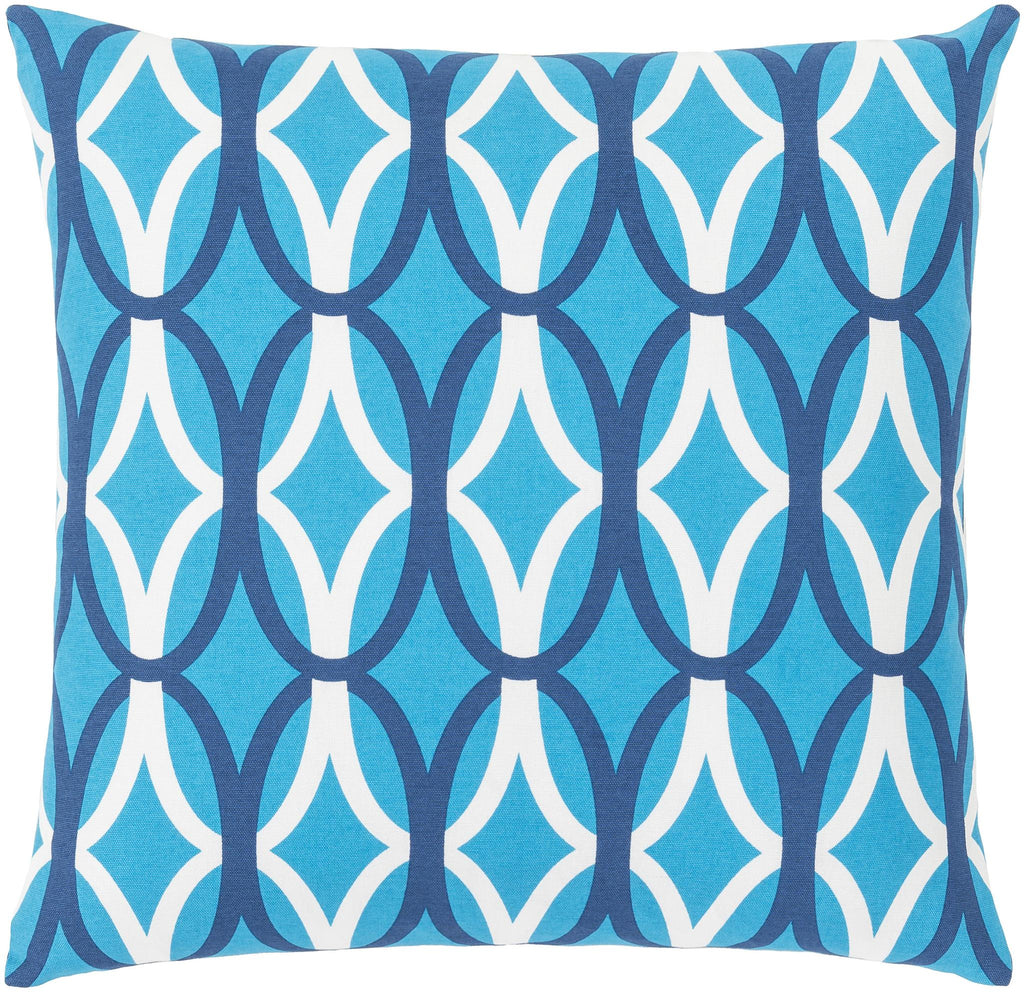 Surya Miranda MRA-013 Blue Navy 20"H x 20"W Pillow Cover