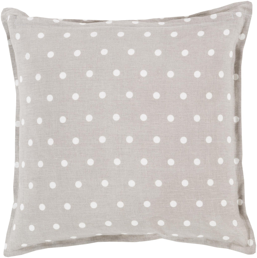 Surya Polka Dot PD-010 22"L x 22"W Accent Pillow