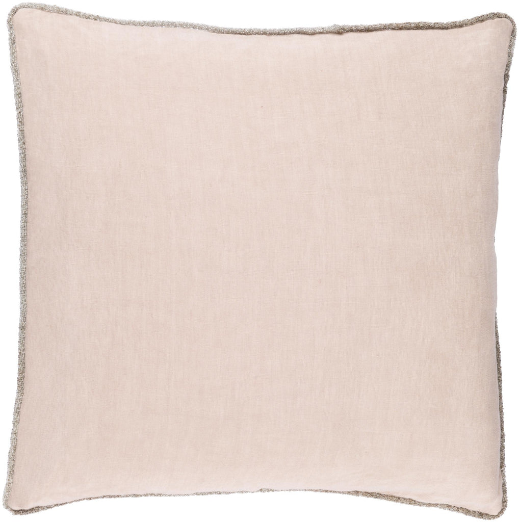 Surya Sasha AH-002 Mauve 20"H x 20"W Pillow Cover