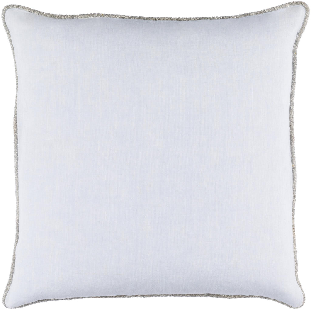 Surya Sasha AH-005 Pale Blue 18"H x 18"W Pillow Cover