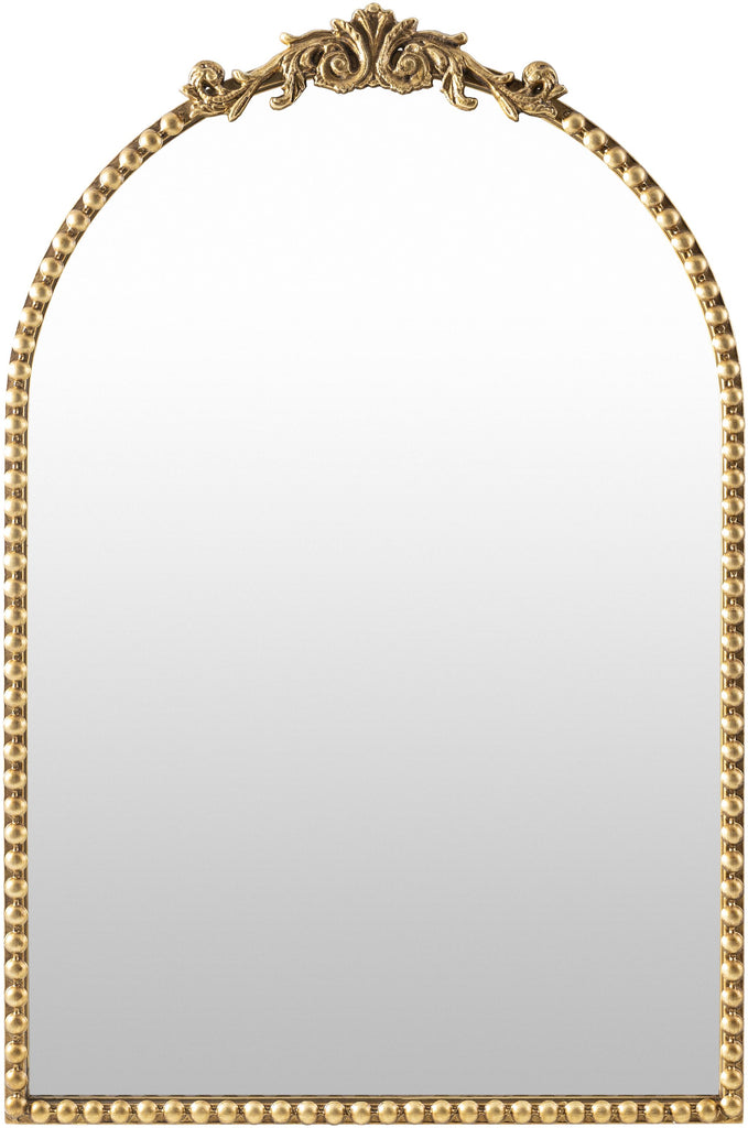 Surya Aarlen RAL-004 Gold 36"H x 29"W x 2"D Mirror